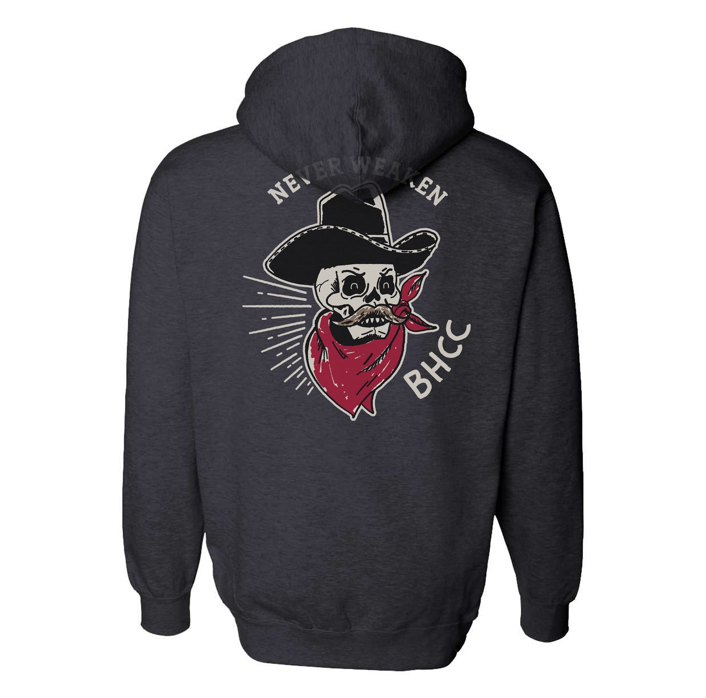 Never Weaken Cowboy Hoodie